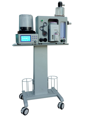 O2 + ar Manual Semi gás Anesthesia Machine ventilador unidade com CO2 1000ml absorvendo tanque