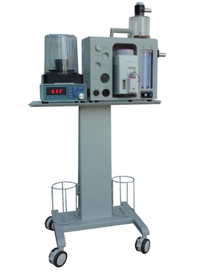 50-1600ml máquina veterinária cirúrgica da anestesia do O2 + do ar com monitoração maré do volume