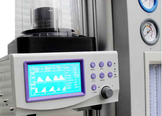 Peças do ventilador da máquina da anestesia do O2 da fonte da exposição do LCD ou do ar